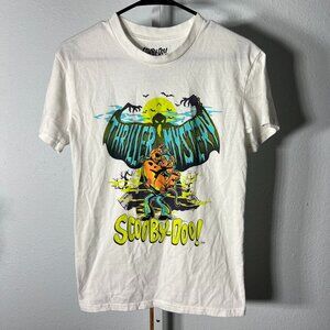 Scooby-Doo Mystery Thriller Machine Graphic Print Tee T-Shirt SZ Small